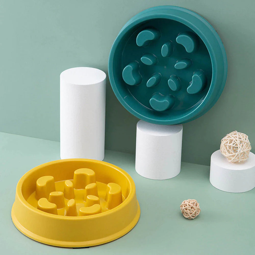 Slow Feeder Dog Bowl β Anti-Choke, Non-Slip Pet Food Bowl for Small Dogs & Cats | Improves Digestion & Prevents Bloating